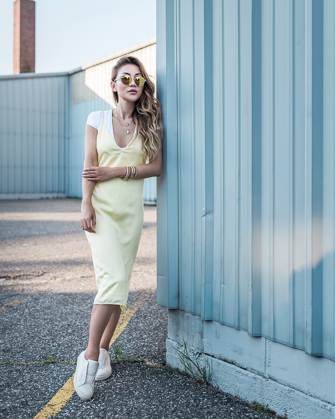 Slip Dress and Shirt - Ultra Chic On-The-Go Styles For Every Girl // NotJessFashion.com