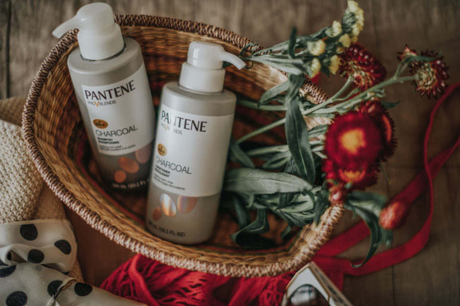 Pantene Pro V Blends Charcoal Shampoo Conditioner // Notjessfashion.com