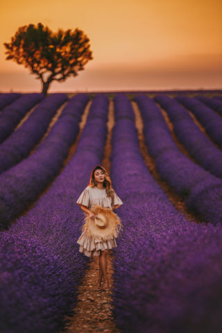 INSTAGRAM OUTFITS ROUND UP: THE LAVENDER FIELDS OF PROVENCE