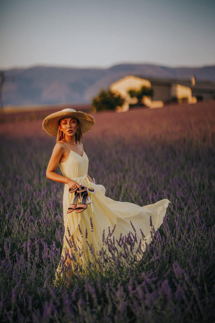 Products Worth Buying from Sephora VIB Sale - yellow dress in provence, marni sandals, white sunglasses // Notjessfashion.com