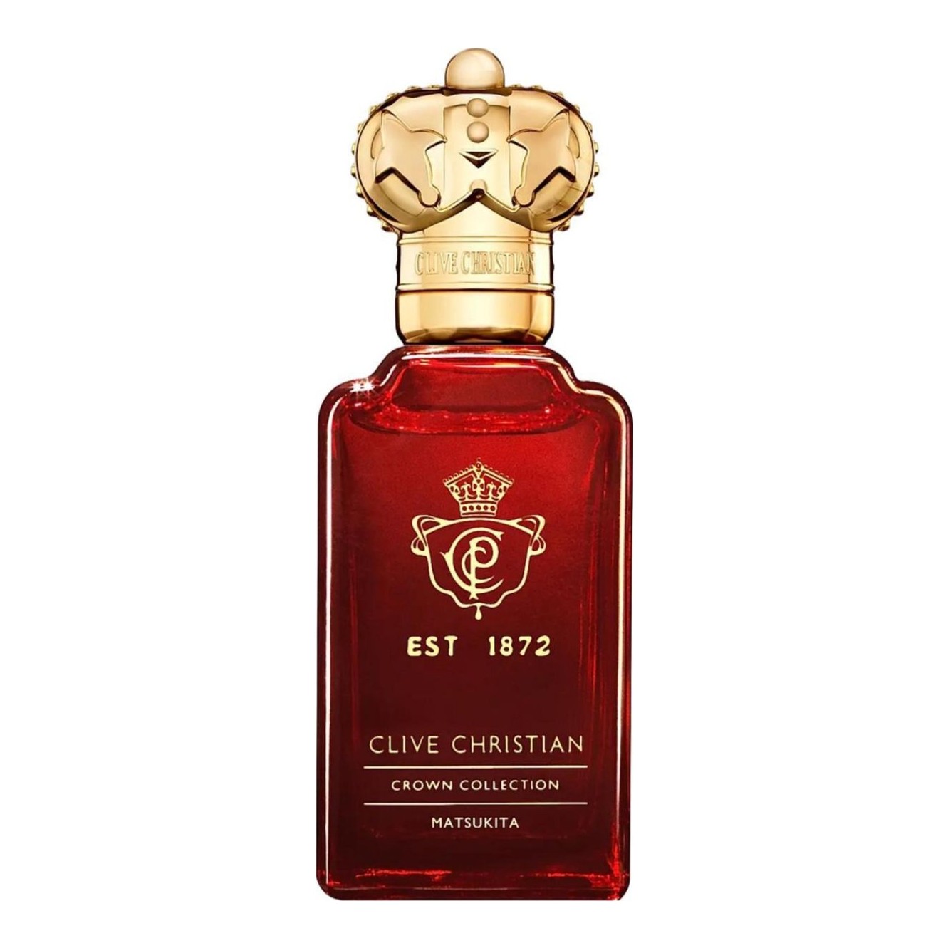 Clive Christian Matsukita perfume bottle on a clean white background.